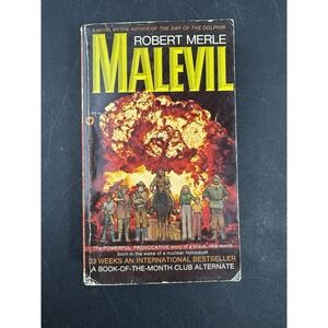 Malevil Robert Merle Vintage Paperback Warner Paperback Library Science Fiction